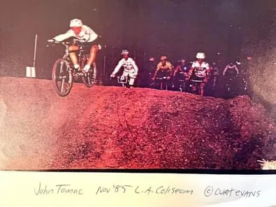 Featured image for Mountain bike LA Coliseum Supercross intermission race