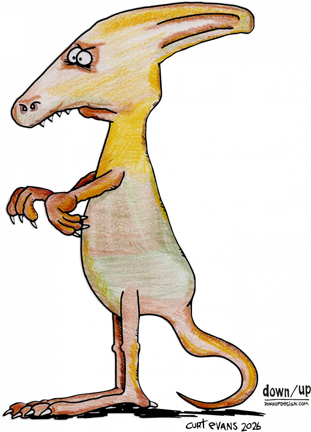 Dino Helmet — original artwork