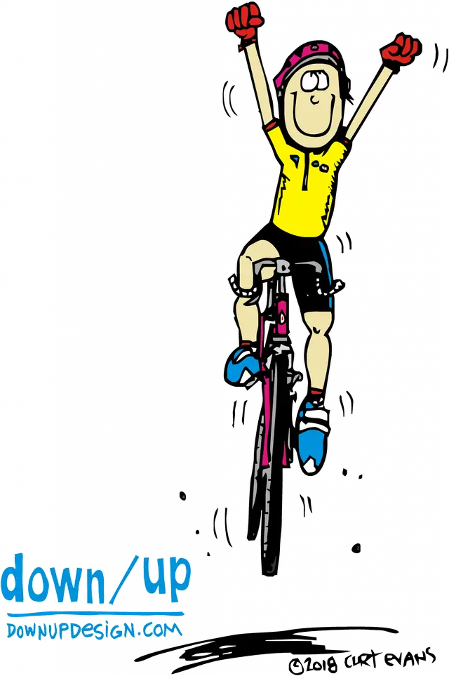 Bicycle Victory — original artwork