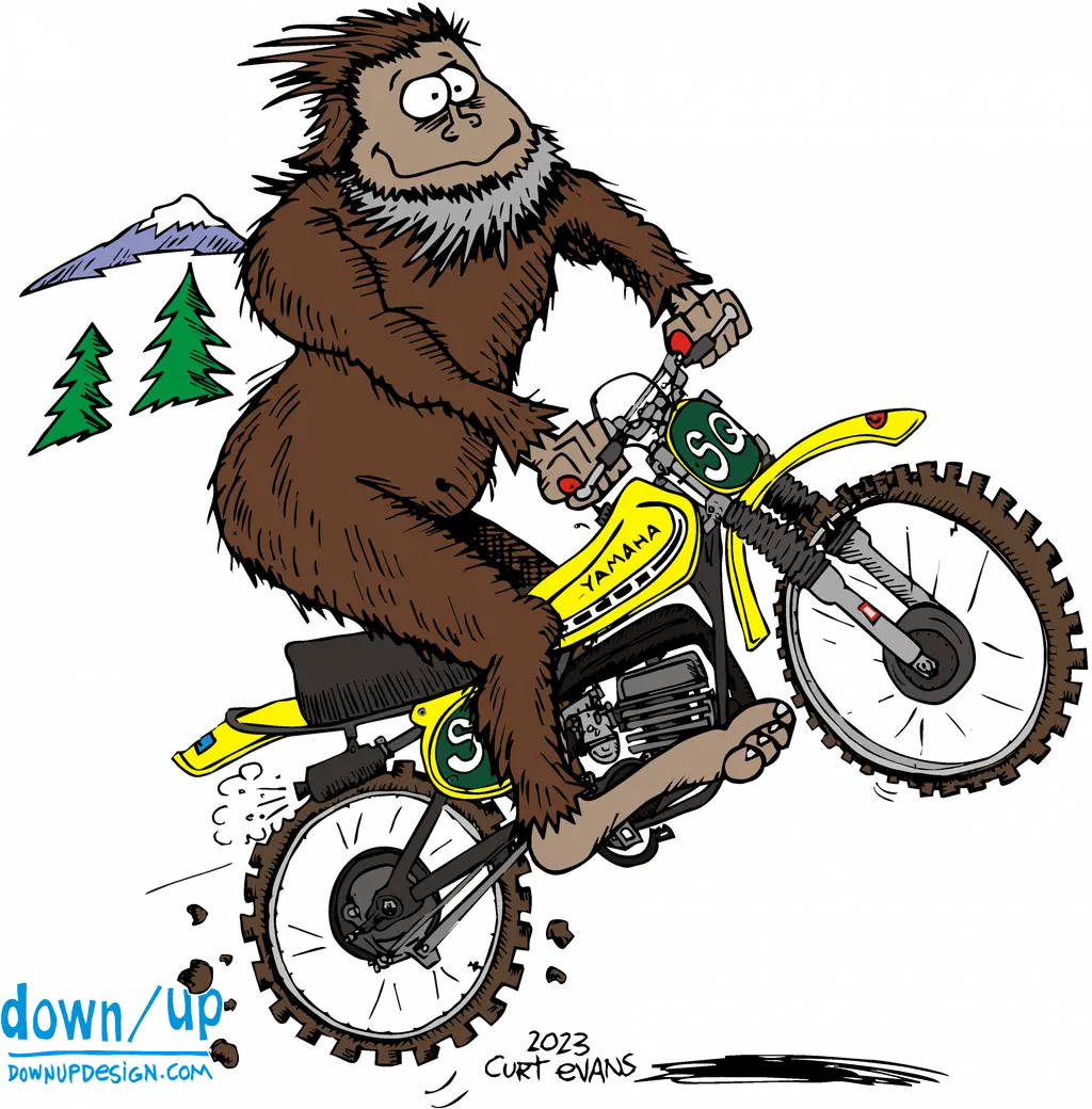 Bigfoot — original artwork