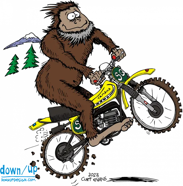 Bigfoot — original artwork