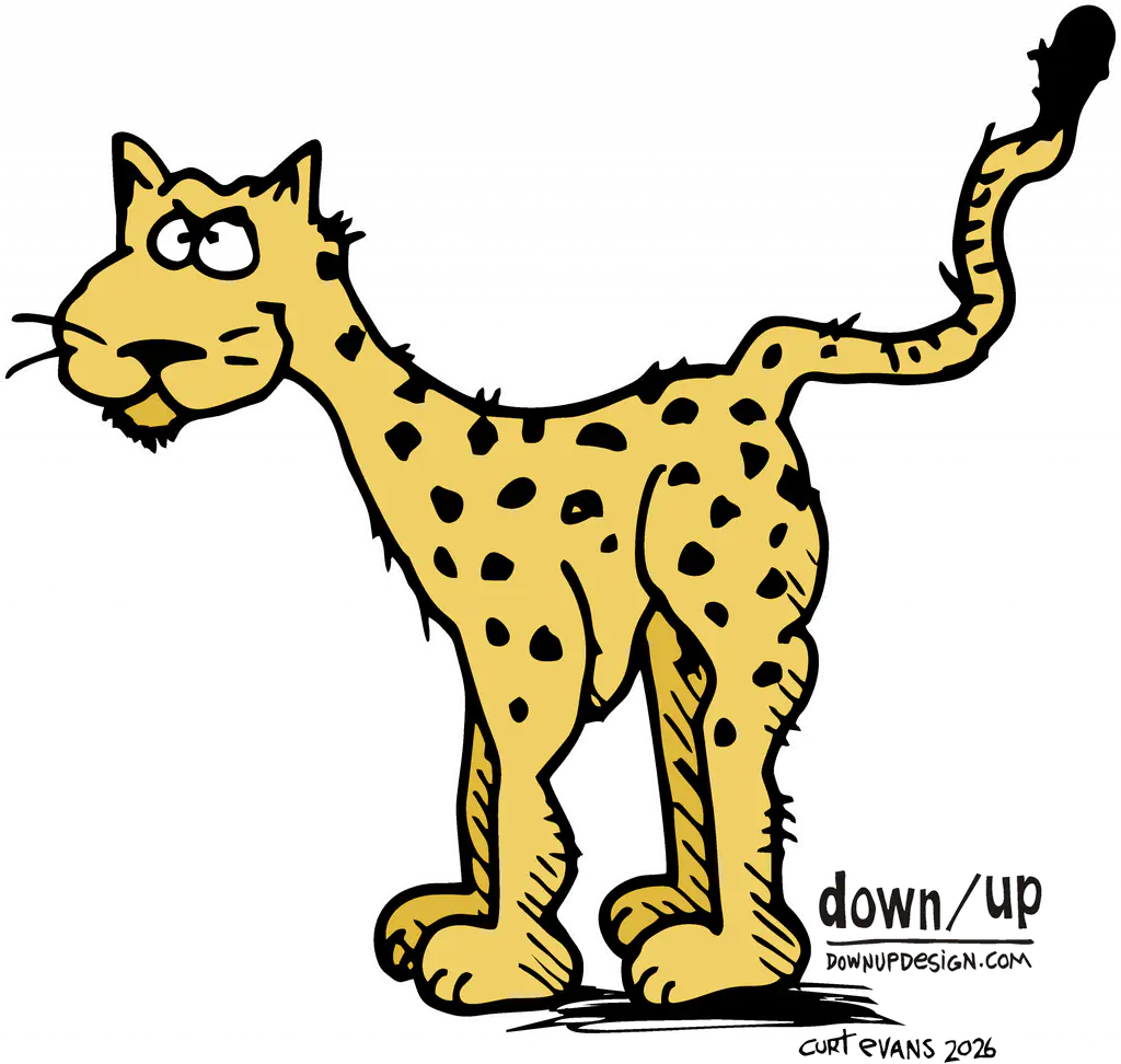 Cheetah — original artwork