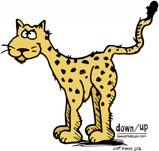 Cheetah — original artwork