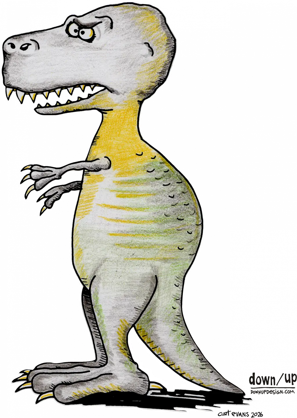 Dino Carnivore — original artwork
