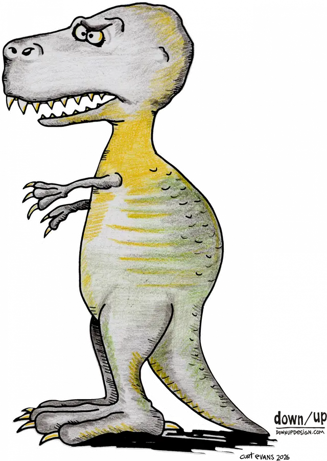 Dino Carnivore — original artwork