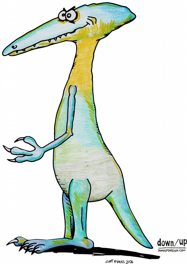 Dino Smiley — original artwork