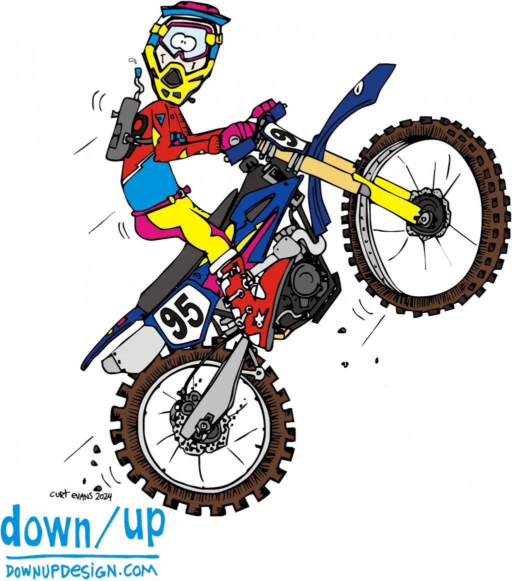 Dirt Riders — original artwork