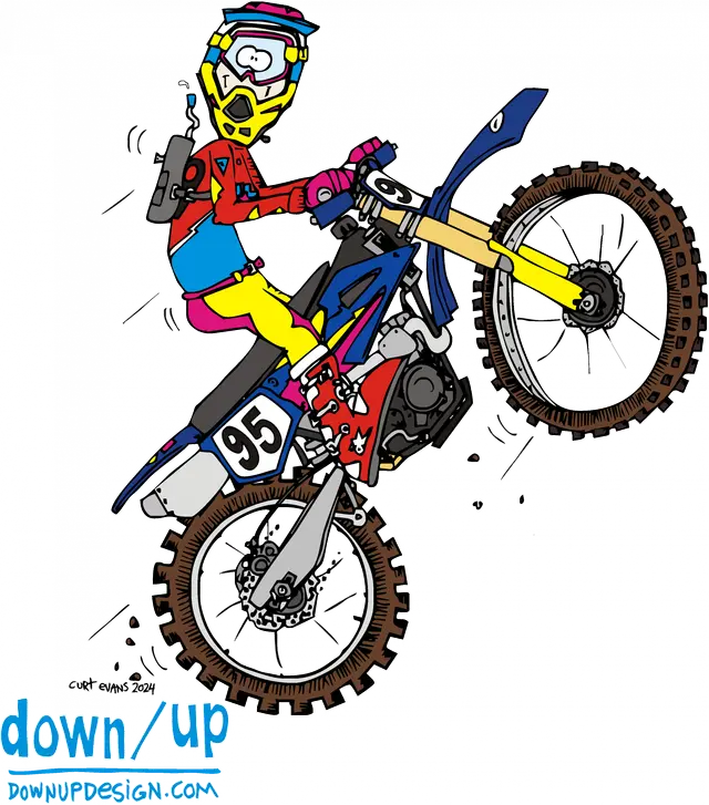 Dirt Riders — original artwork