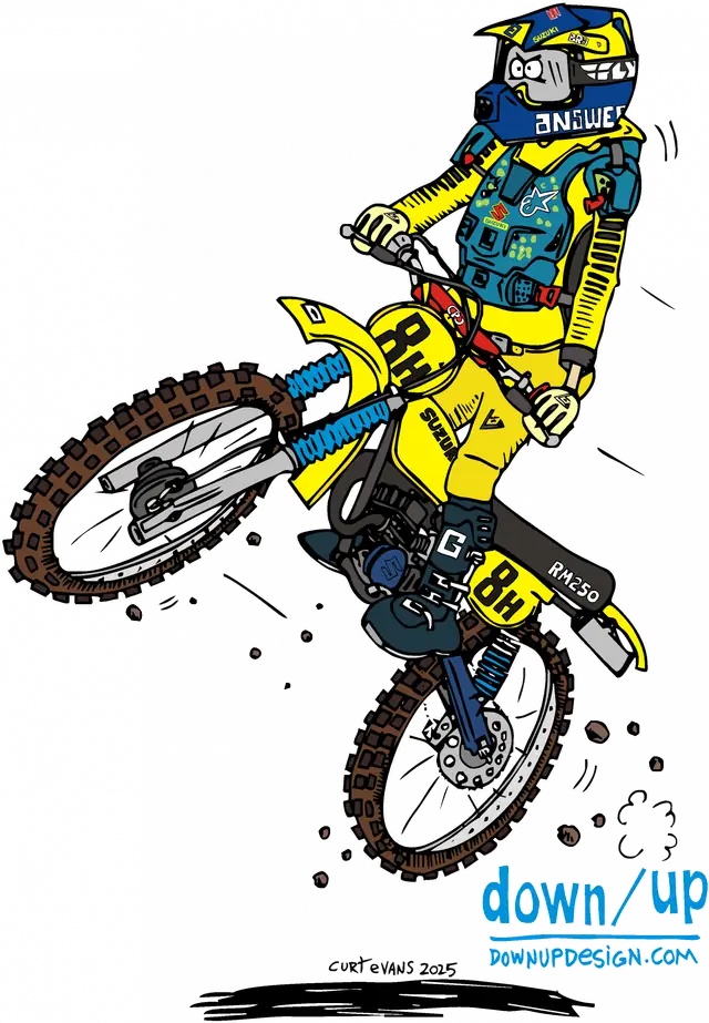 Garret Geene Jump — original artwork