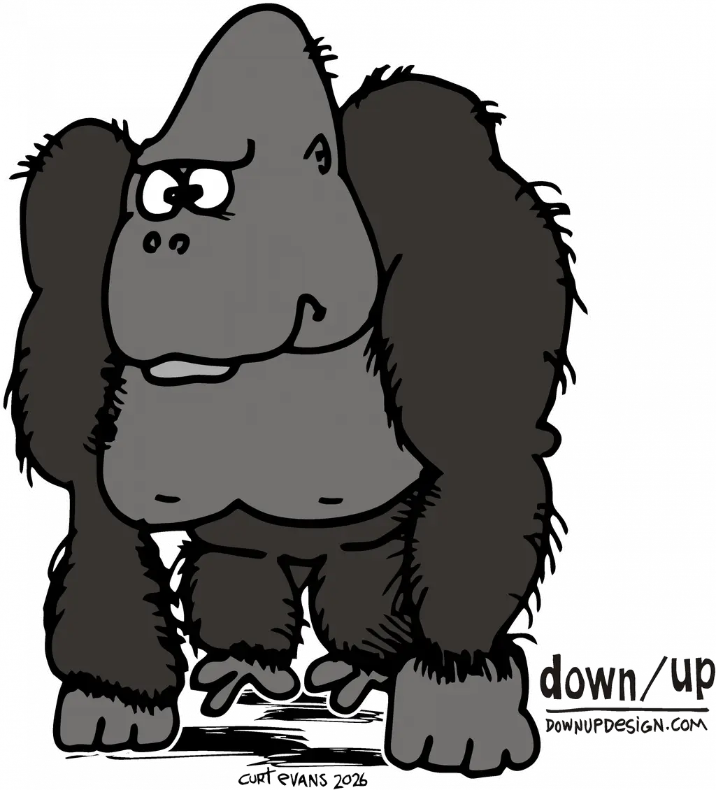 Gorilla — original artwork