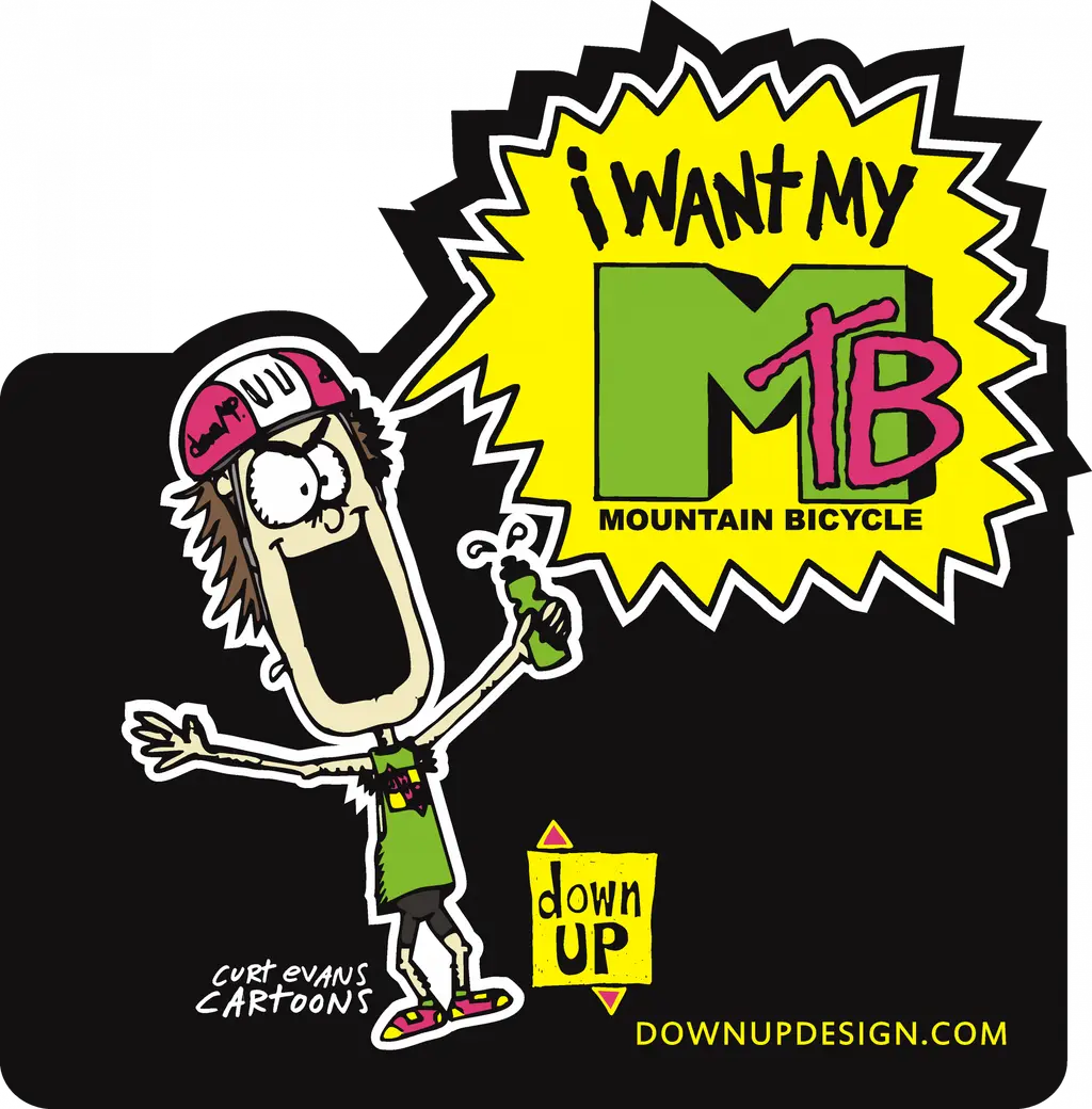I Want My MTB — original artwork
