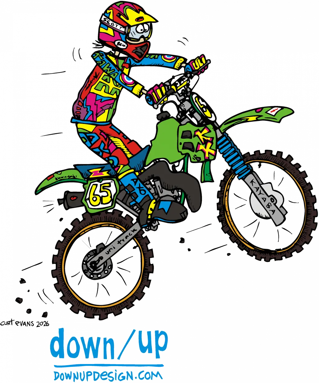 Kawasaki – Neon 90’S — original artwork