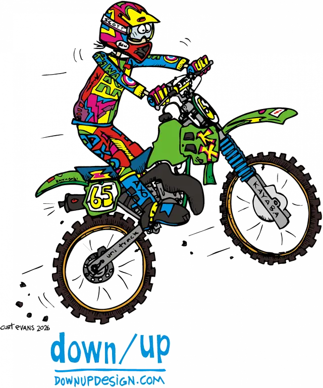 Kawasaki – Neon 90’S — original artwork