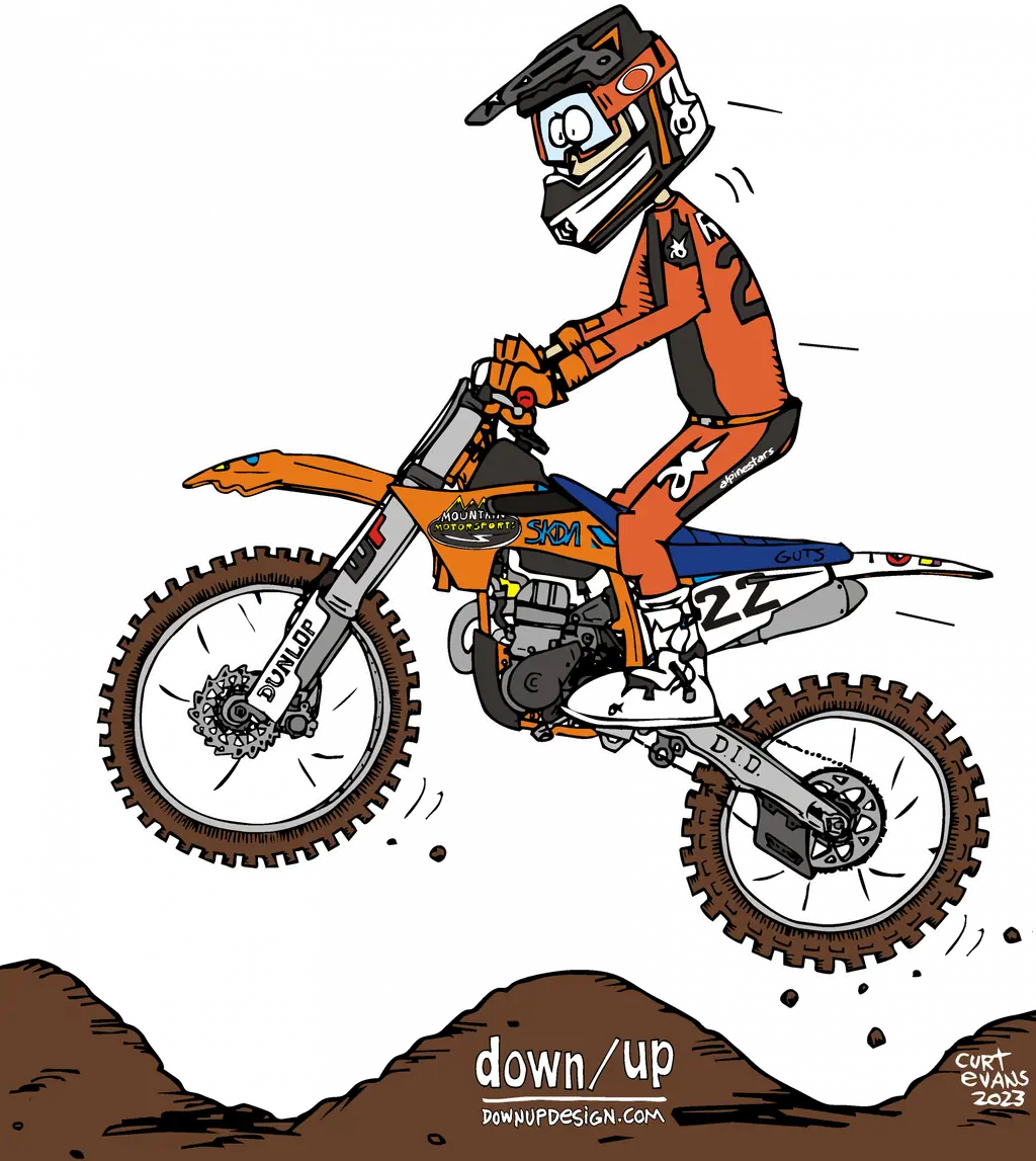 KTM – Chad Reed — original artwork