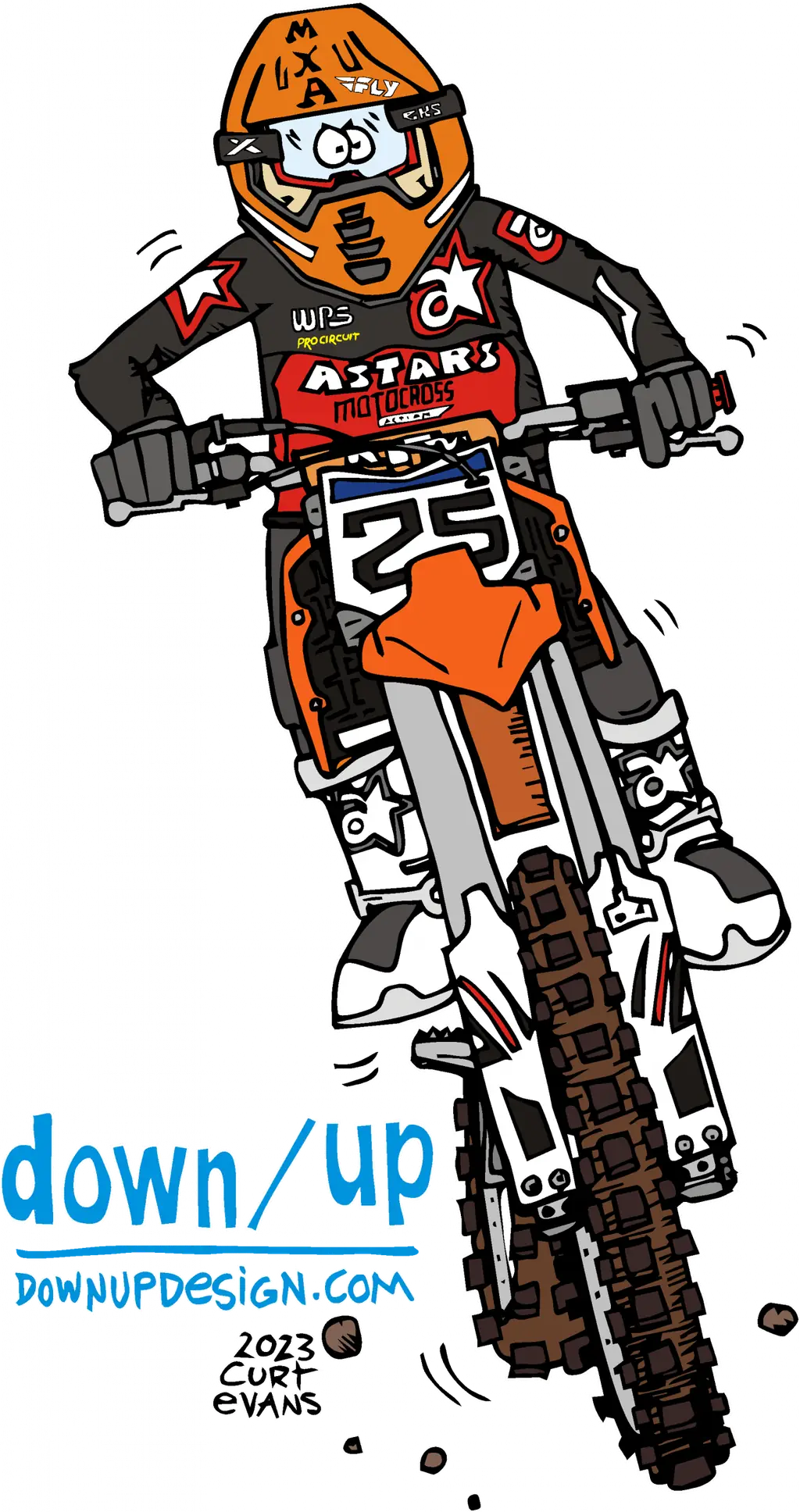 KTM- Mark Hall — original artwork