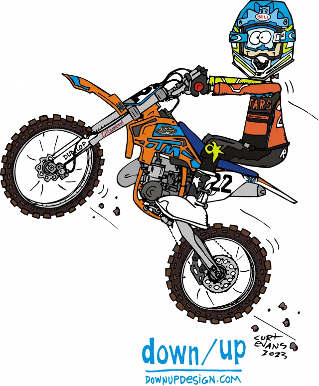 KTM – Pace Reed — original artwork