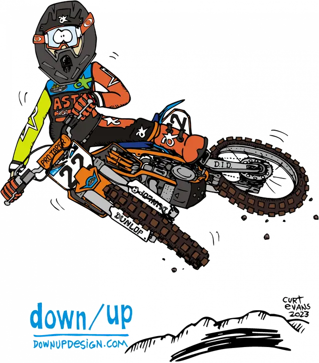 KTM – Tate Reed — original artwork