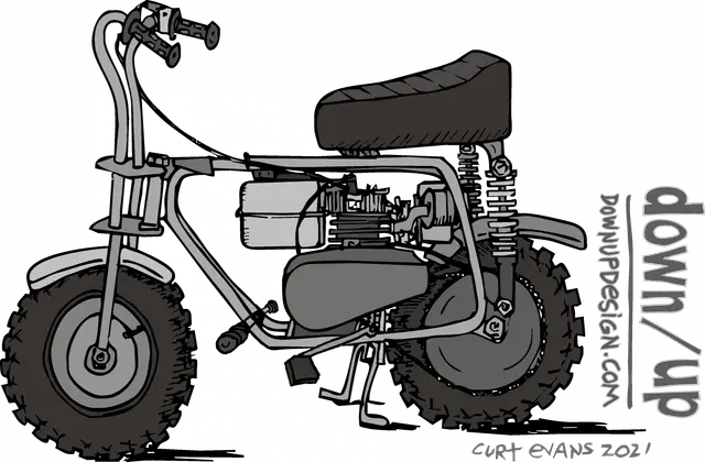 Mini Bike — original artwork