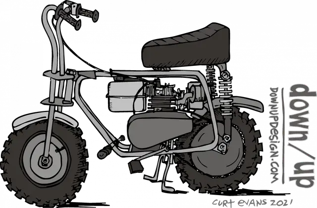 Mini Bike — original artwork