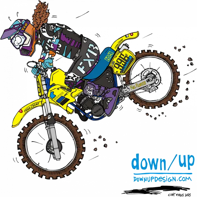 MX Gurl – Suzuki — original artwork