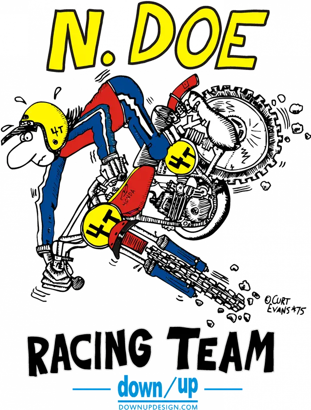 N Doe Racing Team — original artwork