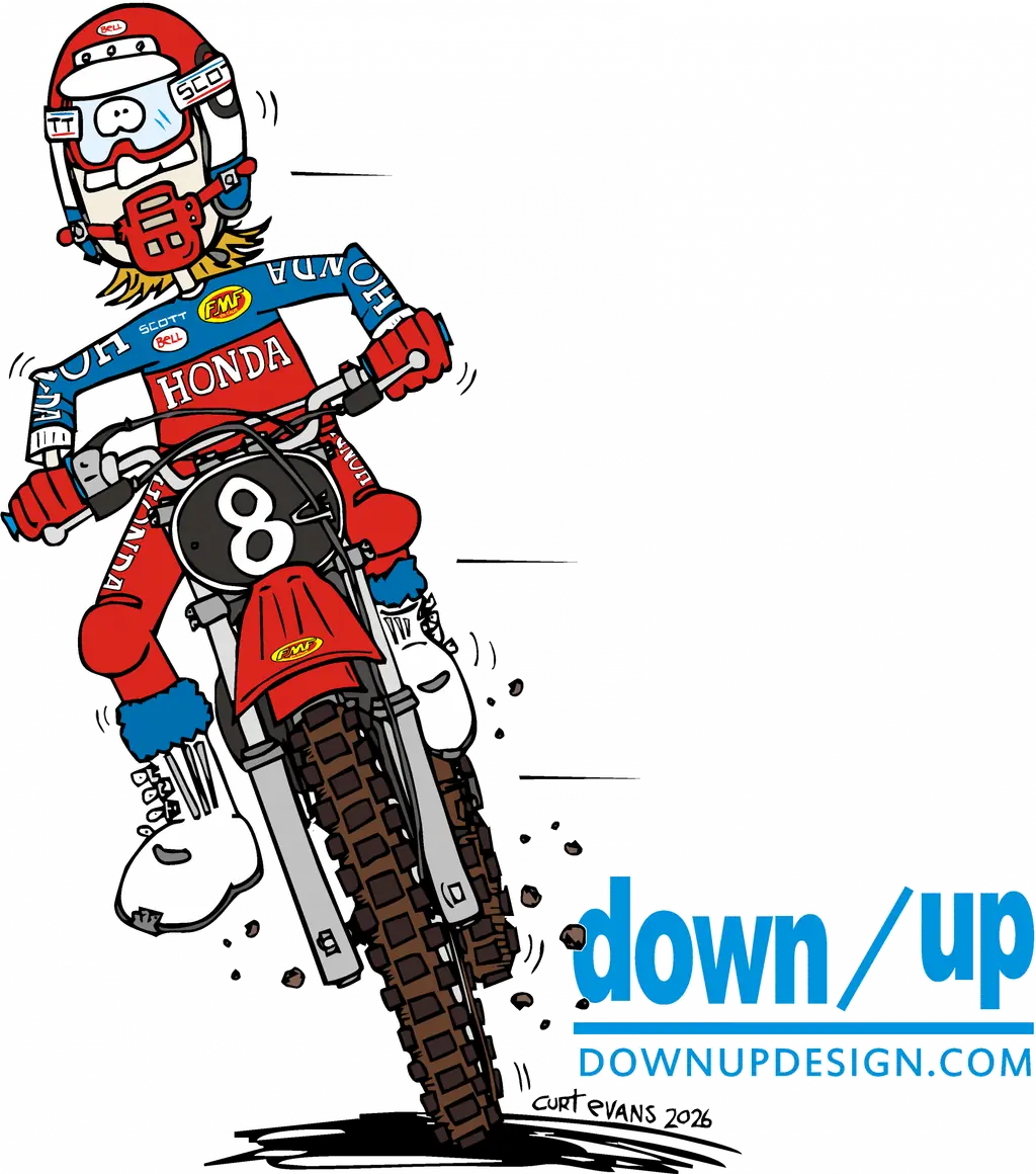 Old School Honda — original artwork
