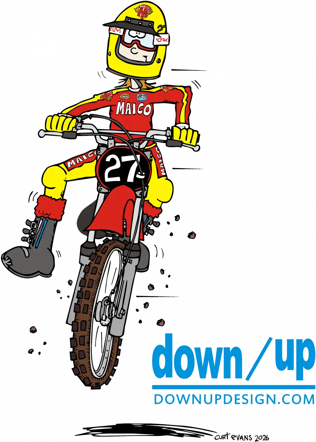 Old School Maico — original artwork