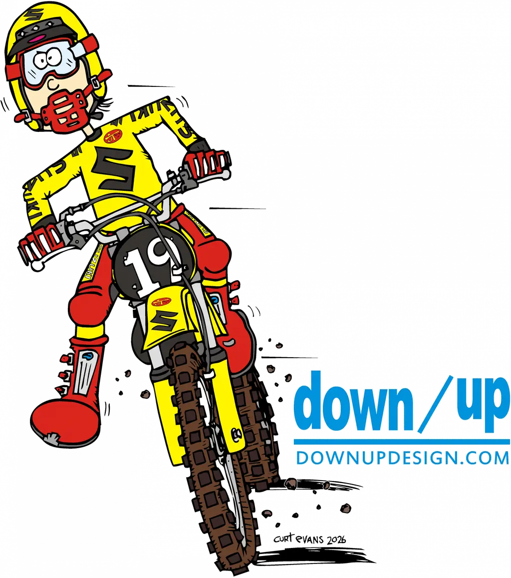 Old School Suzuki — original artwork