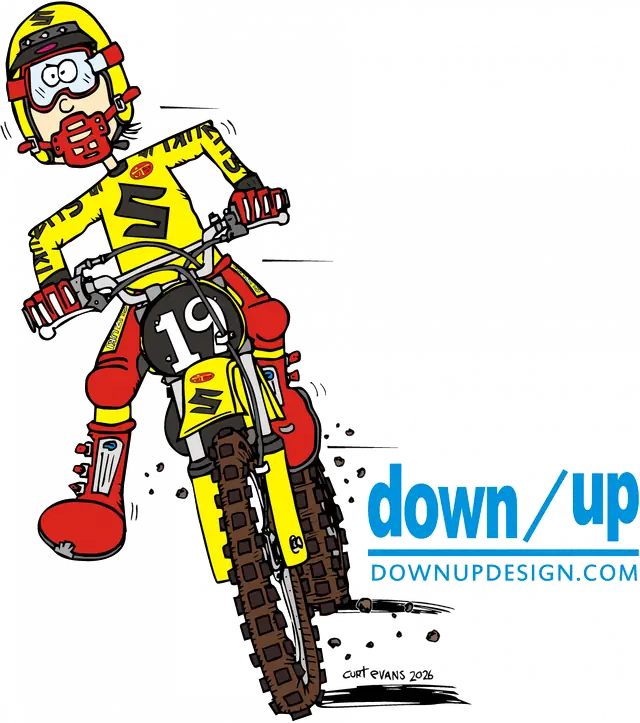 Old School Suzuki — original artwork
