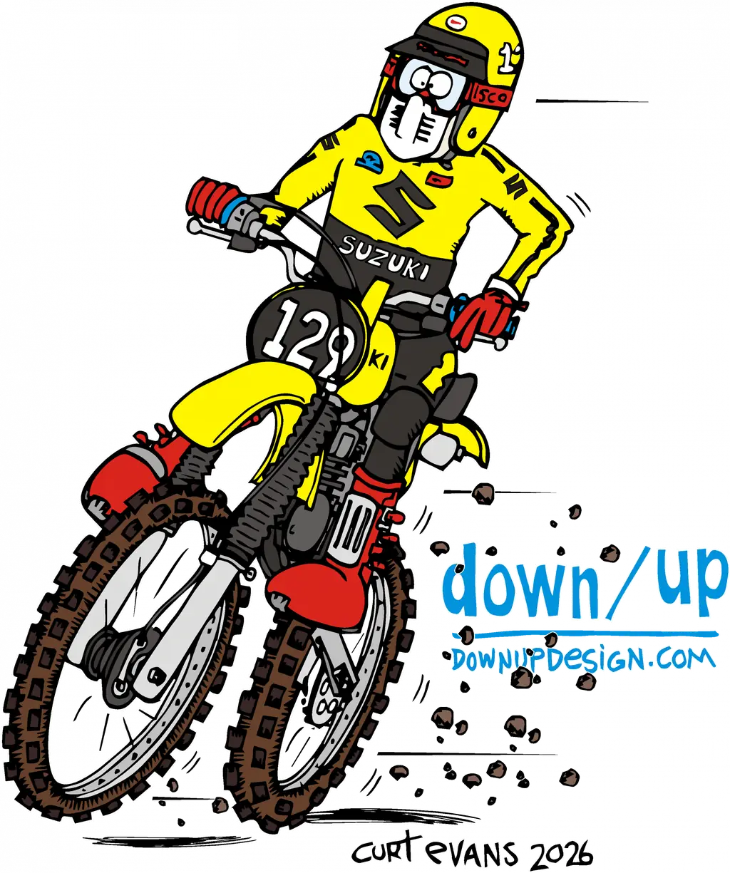 Old School Suzuki 2 — original artwork