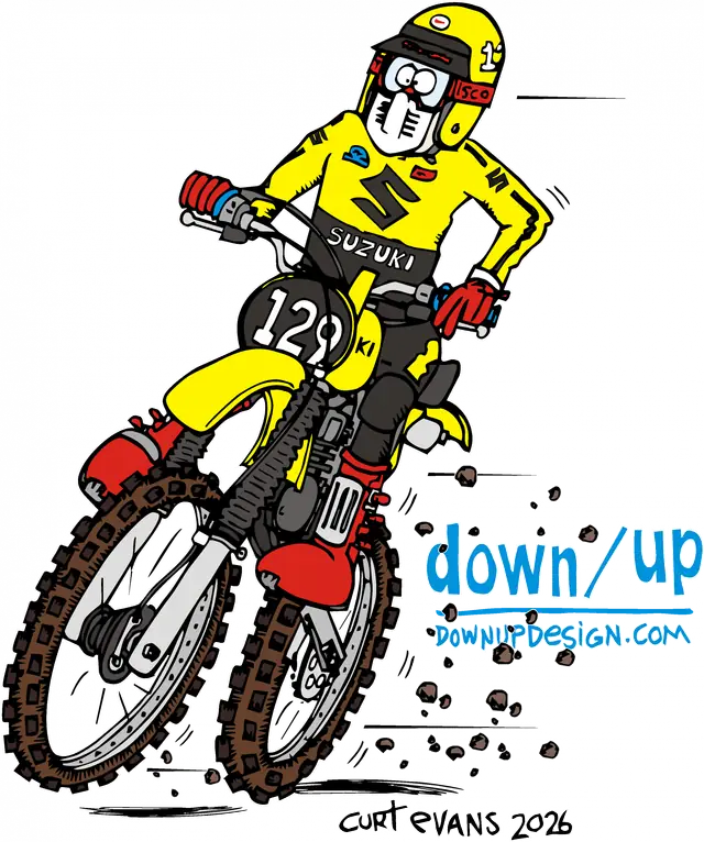 Old School Suzuki 2 — original artwork