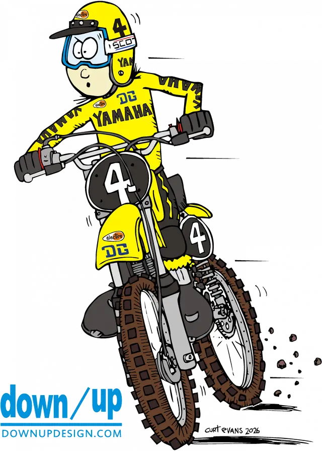 Old School Yamaha USA — original artwork