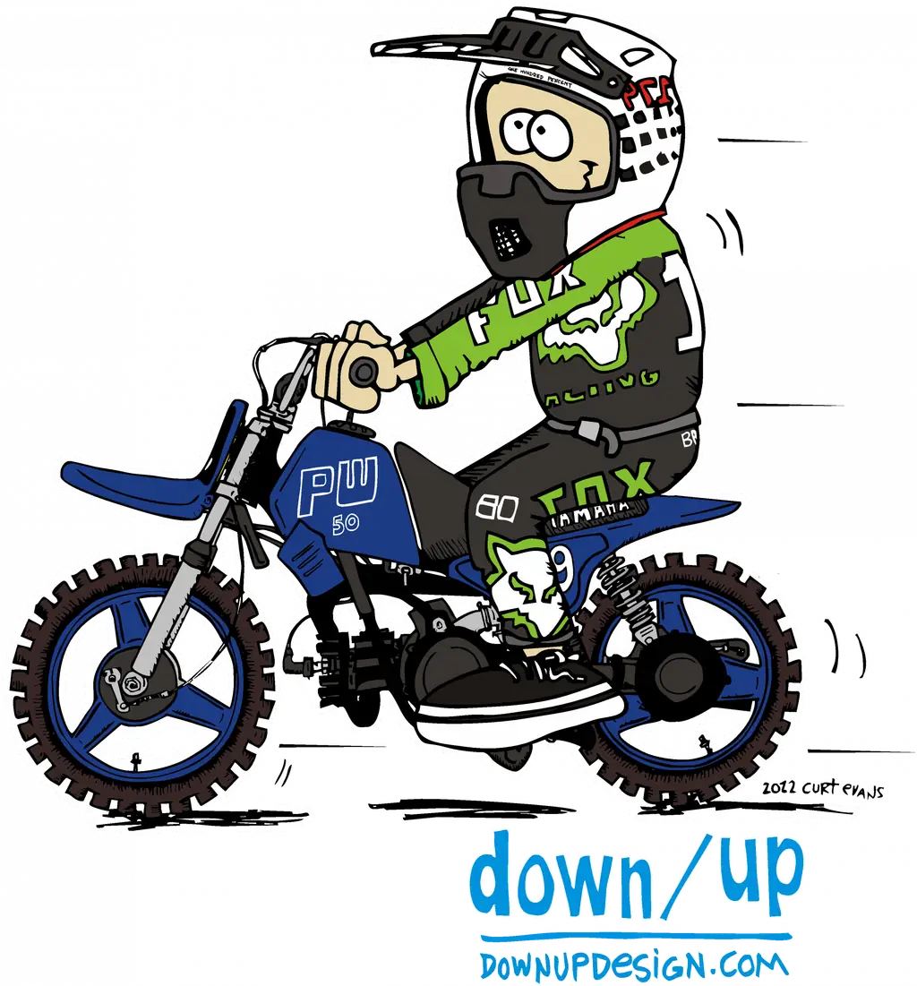 PW 50 Ripping — original artwork