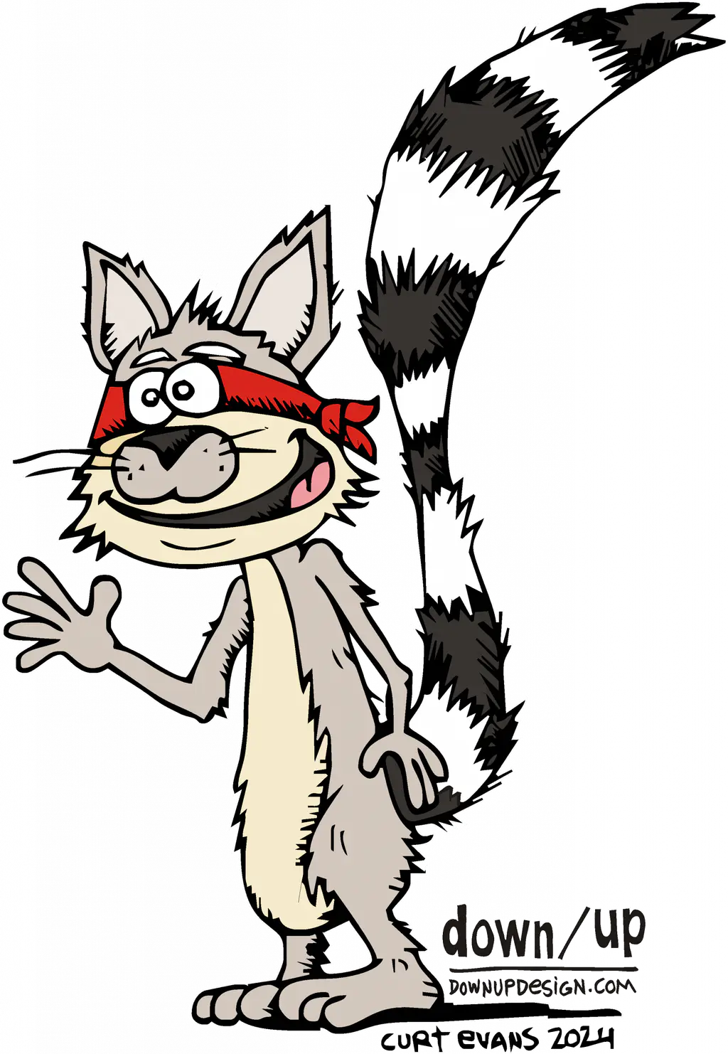 Ringtail Cat — original artwork