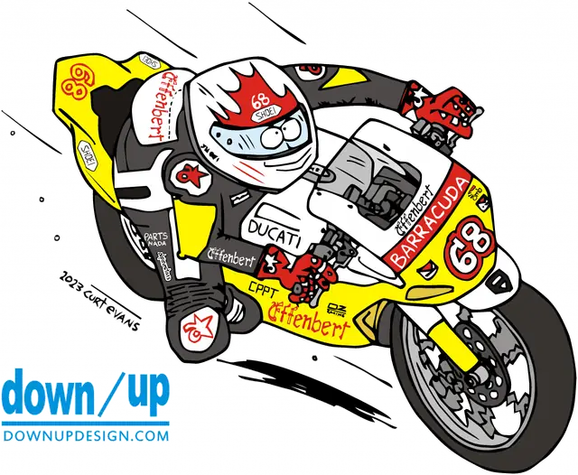 Roadracer — original artwork