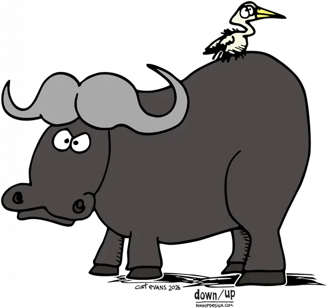 Water Buffalo — original artwork